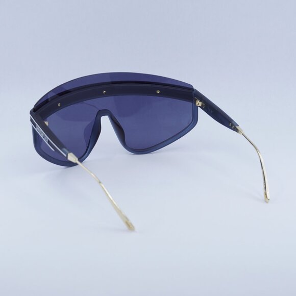 Dior DIORCLUB M2U 31B7 Sunglasses Matte Navy Blue Shield Frame main image 8